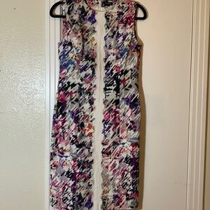 Worth Sleeveless MIDI Cotton Dress, 4